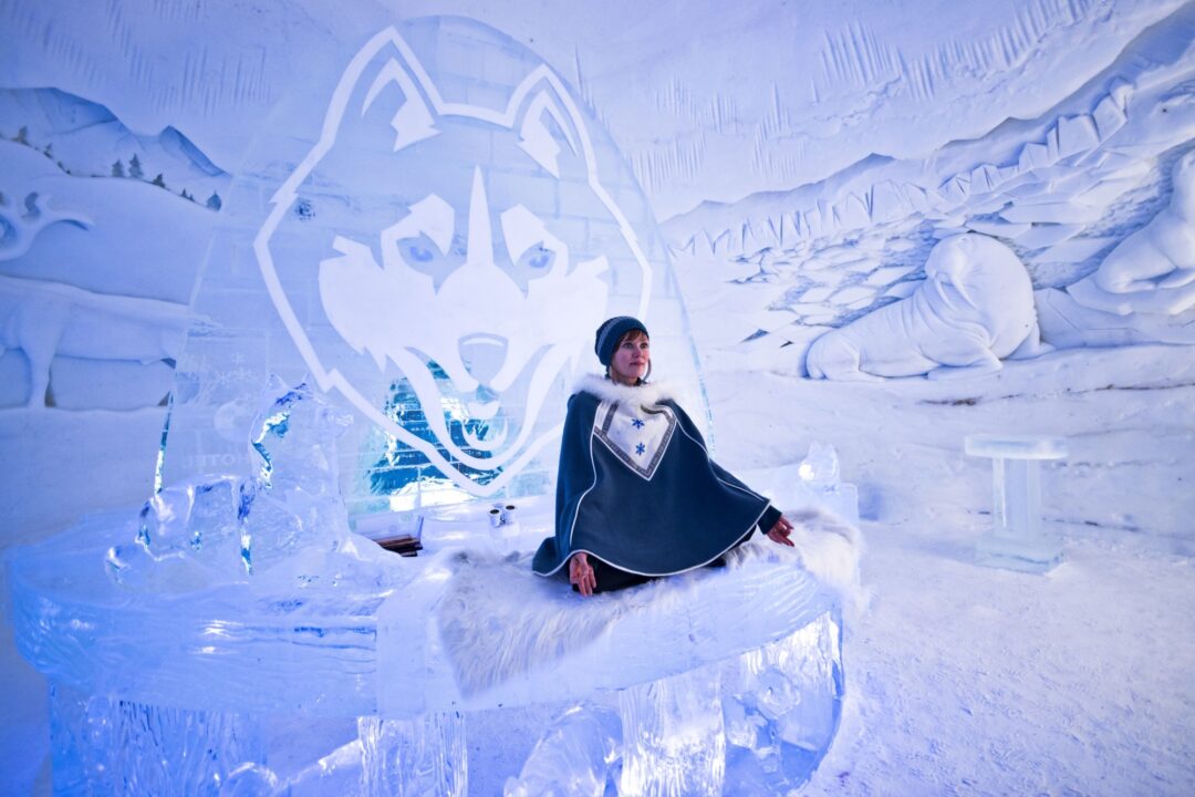 Sleeping in an Ice Hotel