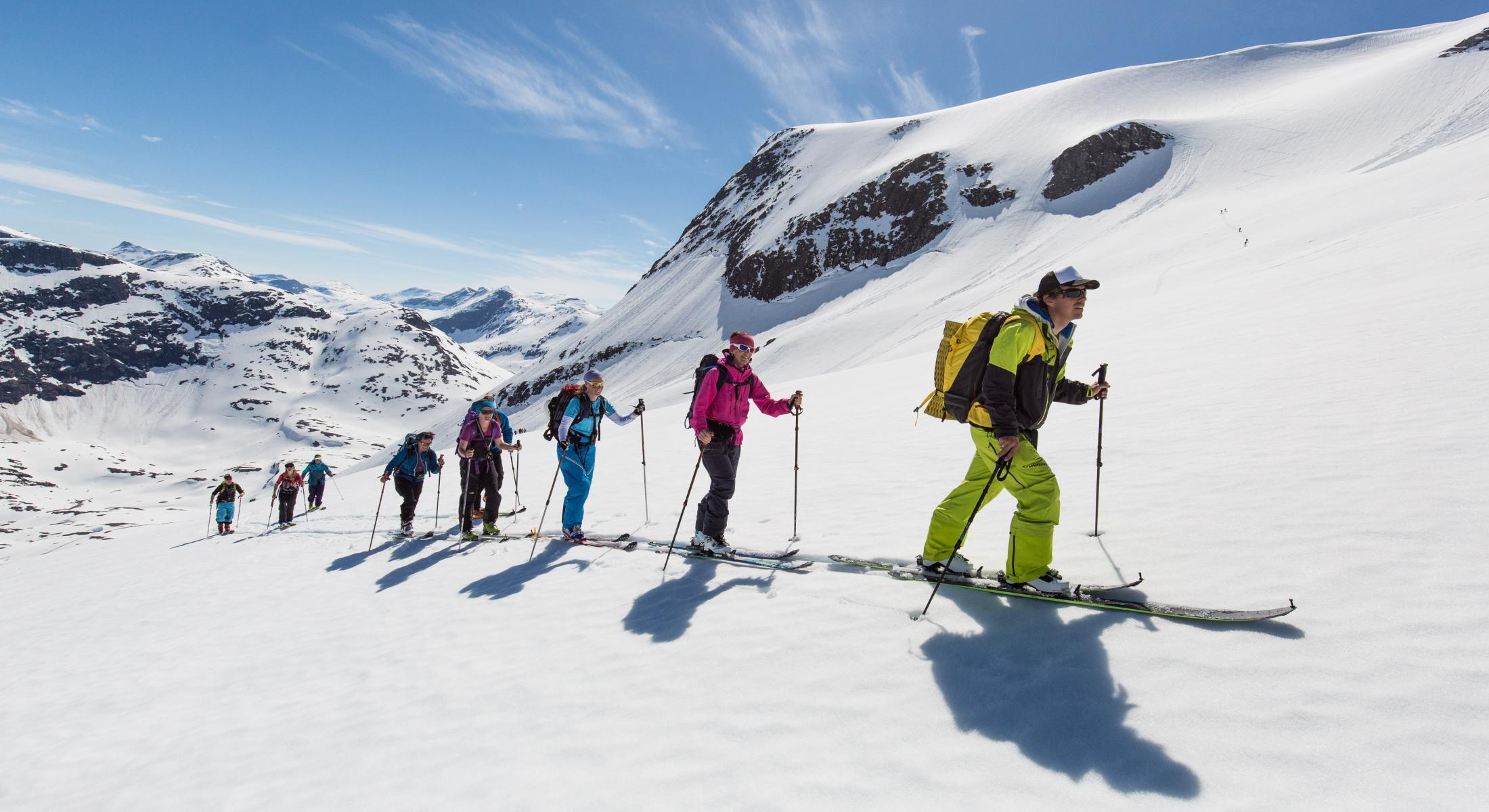 Randonèe Skiing in Romsdalen