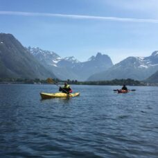 Sea Kayaking on Romsdalsfjorden with Guide