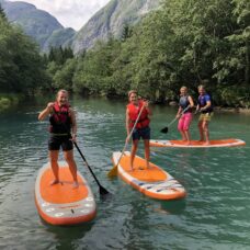 Stand-up Paddling on the Istra River