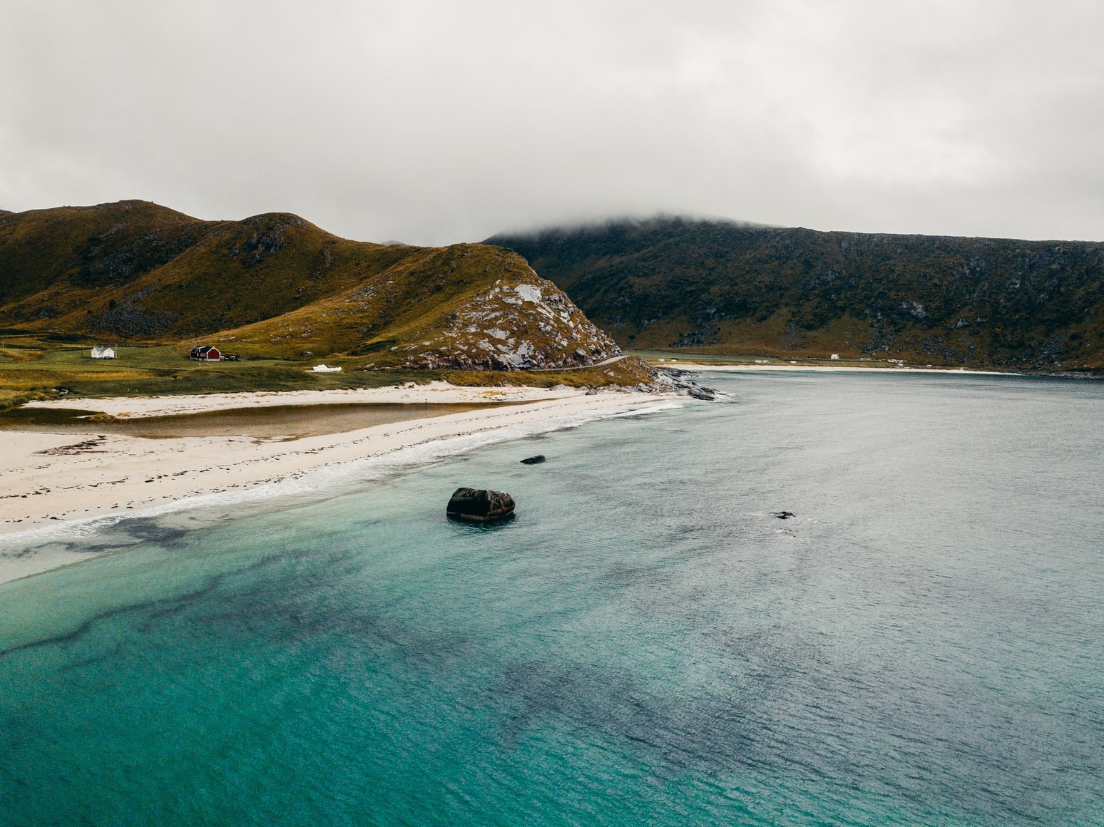 Haukland Beach, Lofoten, Norway