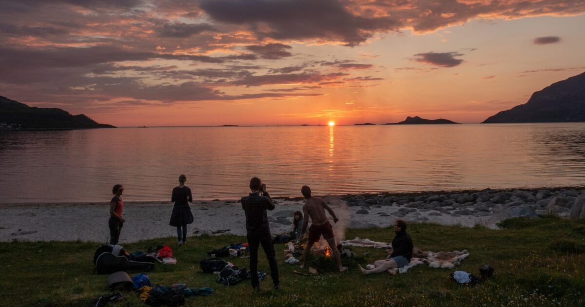 The Midnight Sun in Norway