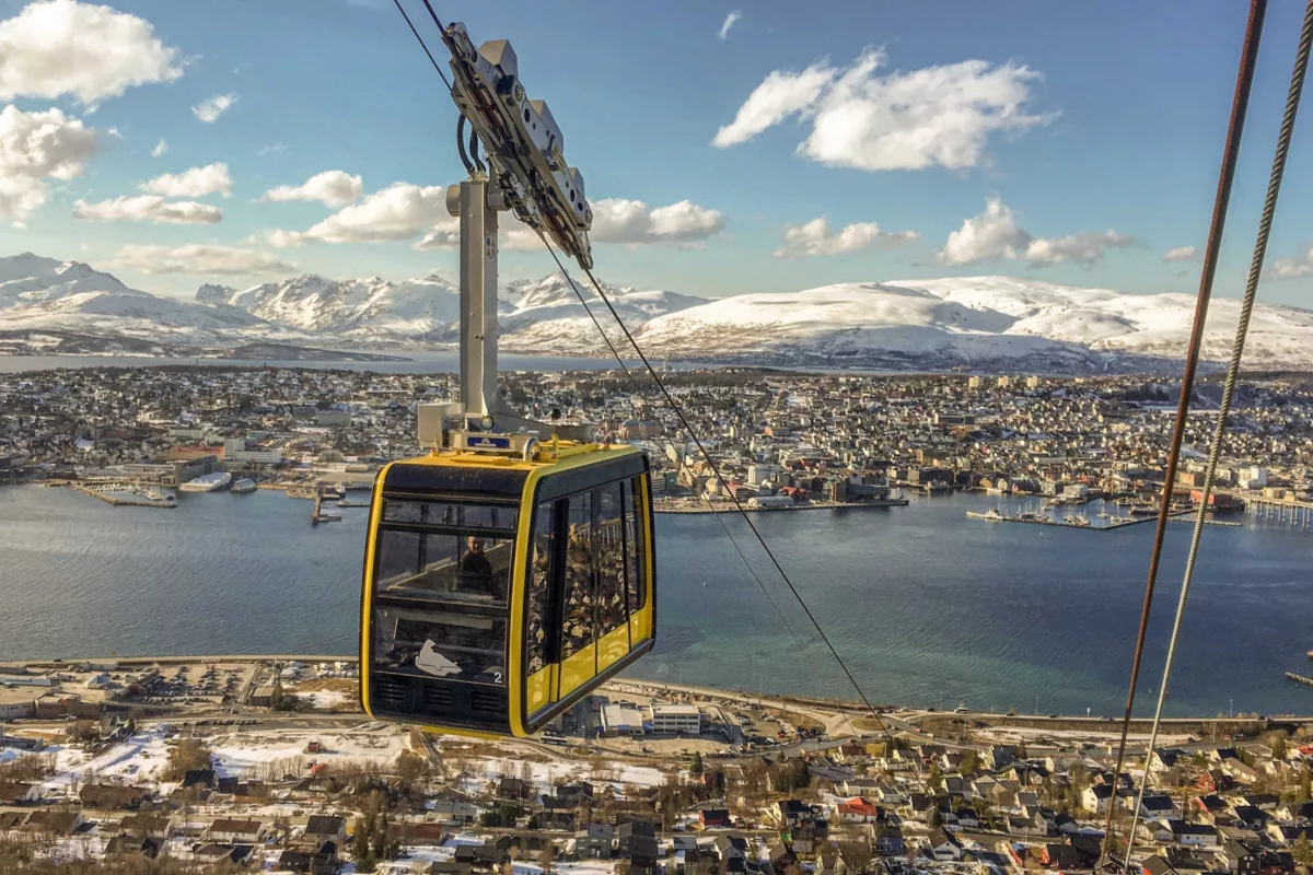 fjellheisen cable car tromso