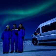 Hunting the Northern Lights by Bus