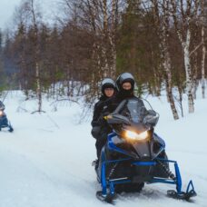 Snøscooter Middagstur _ Ekskl. Transport