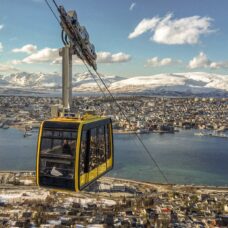 Fjellheisen - Cable Car Ticket - One Way Up