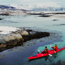 Guided Winter Sea Kayaking