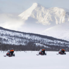Snowmobiling at Camp Tamok - Including Transport